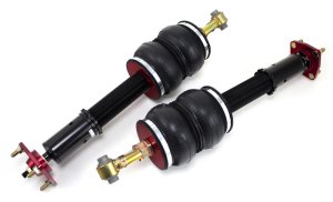 Lexus GS300 Coilover Suspension Kit - Rear - Air Lift - Air Lift Performance with Adjustable Monotube - Black and Red - `98-`05